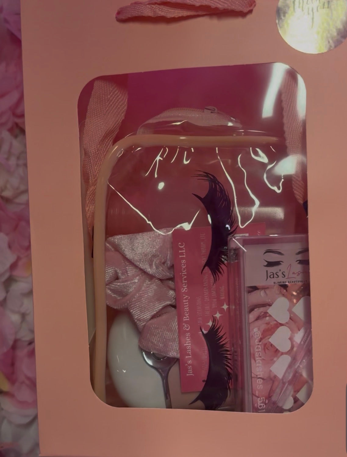 Aftercare kit for lash extensions