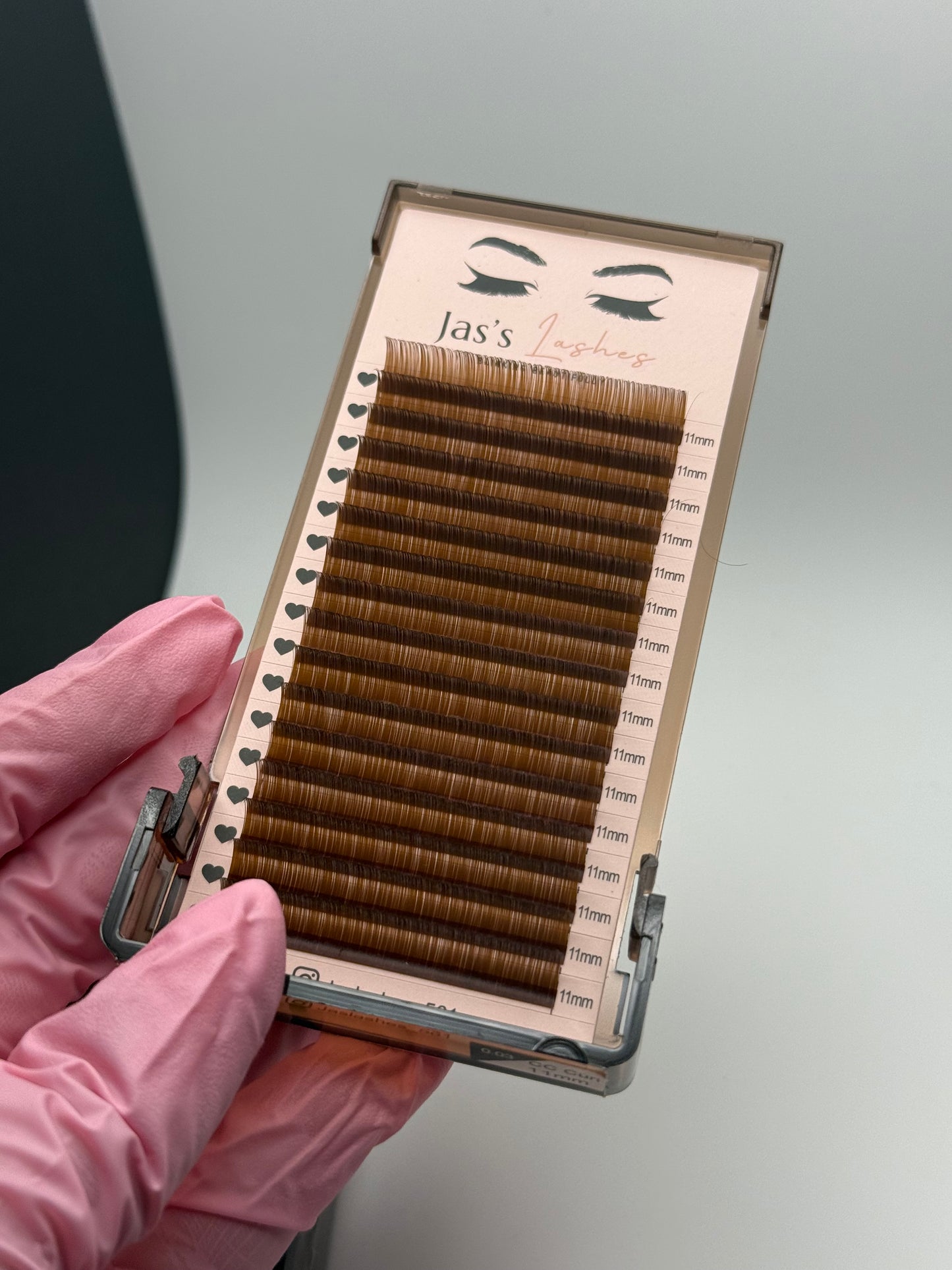Volume Brown Lash Trays 🤎