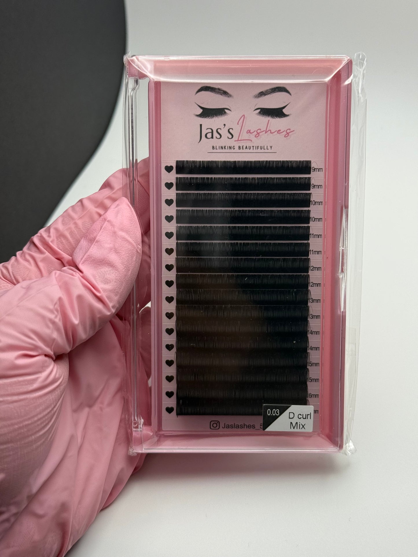 Black Cashmere Mixed Lash Trays 🖤
