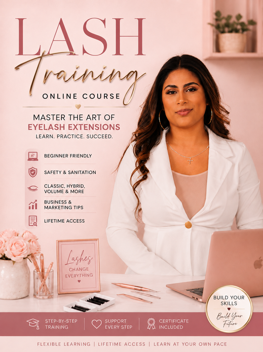 Online Lash Extension Training 📚👩🏻‍🎓